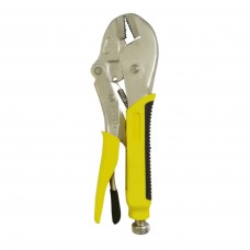 Stanley Locking Pliers with Bi-Material Handle - Straight Jaw 10''